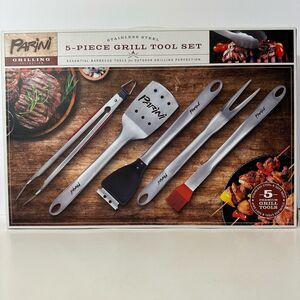 Parini 5-Piece Grill Tool Set